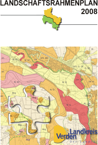 Titelblatt Landschaftsrahmenplan fr den Landkreis Verden 2008
